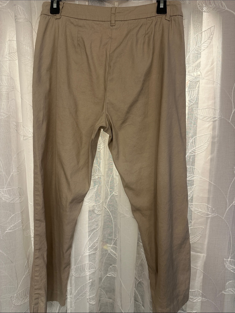 J. Jill Ankle Cropped Pants in Khaki Beige - Picture 3 of 3